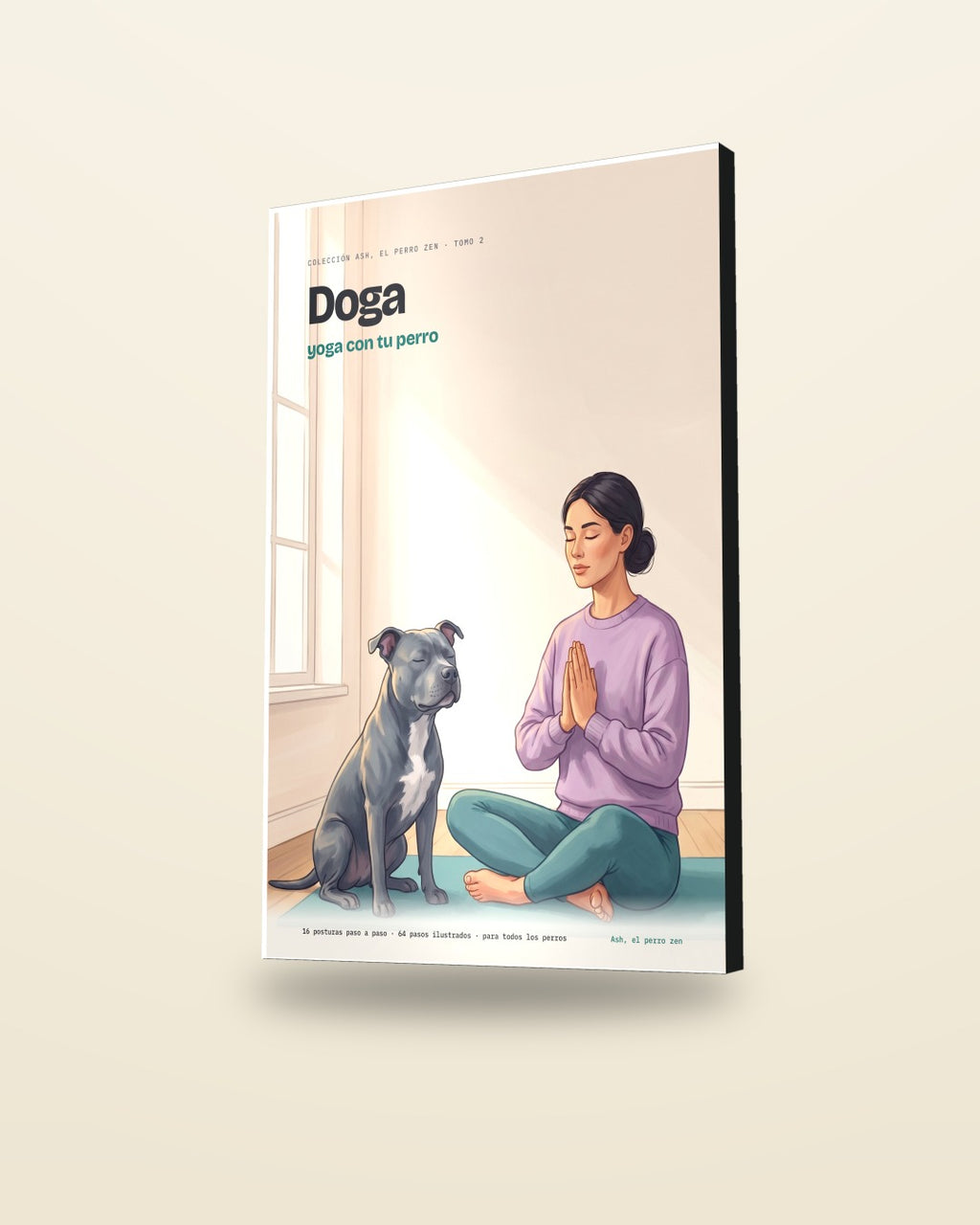 Doga, yoga con tu perro, Tomo 2: portada ilustrada