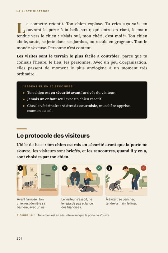 Accueillir les visiteurs sans drame