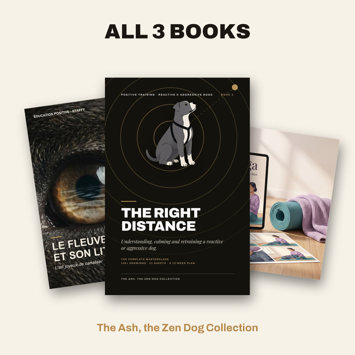 All 3 books of the Ash, the Zen Dog collection