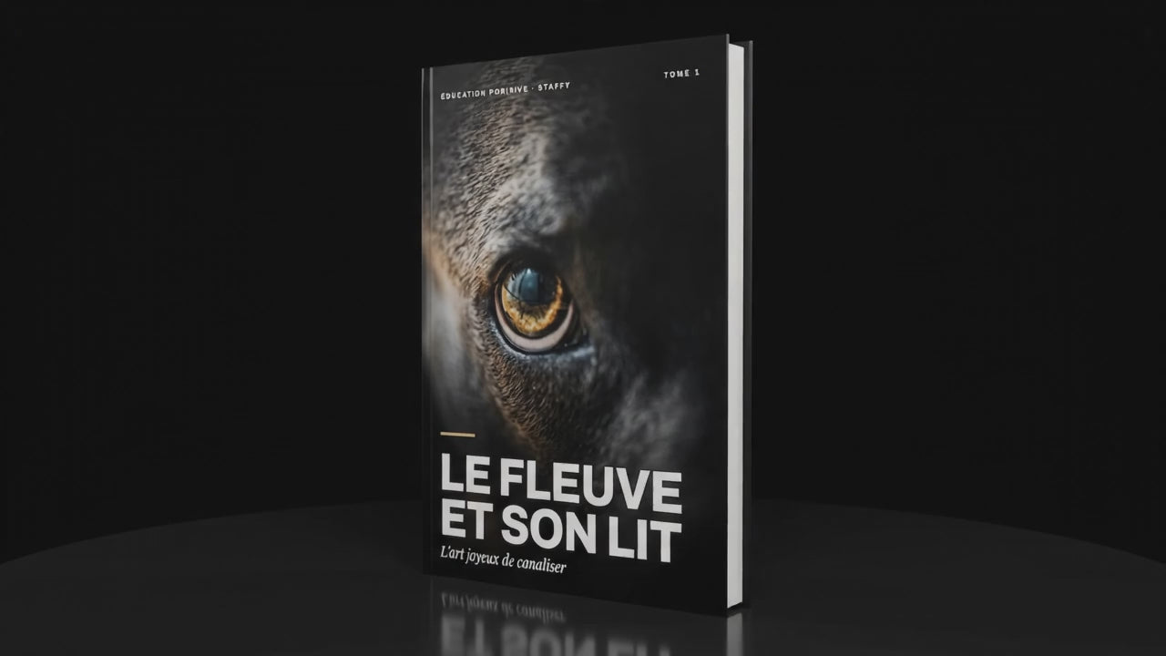 Le Fleuve et son Lit — vidéo du livre en rotation 3D, guide d'éducation positive pour Staffy adolescent